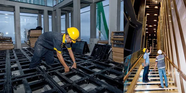 Hé lộ hình ảnh đầu tiên từ đài quan sát cao nhất Đông Nam Á giữa Sài Gòn ảnh 3