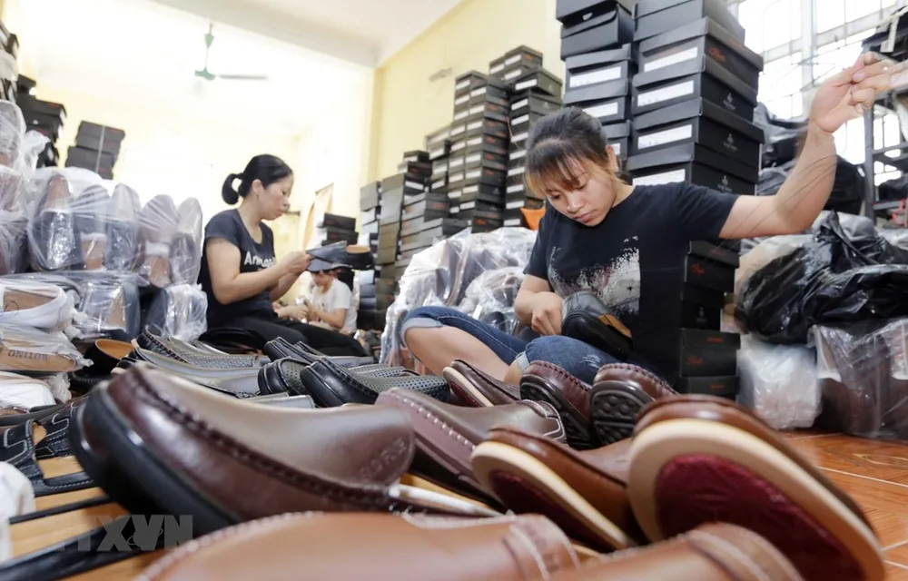 Hiệp định Thương mại Tự do EVFTA sẽ là cơ hội lớn cho cho ngành da giày của Việt Nam xuất khẩu sang thị trường EU. (Ảnh: )