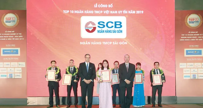 SCB - Top 10 NHTMCP tư nhân uy tín năm 2019