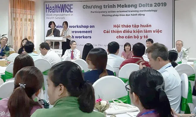 Quang cảnh buổi hội thảo.