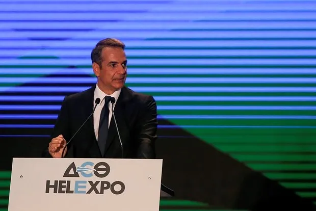 Thủ tướng Hy Lạp Kyriakos Mitsotakis. (Ảnh: AP)