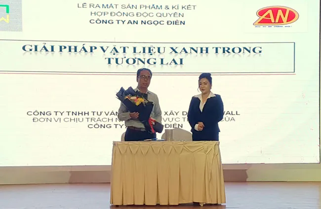 Lễ ra mắt và ký kết hợp tác sản phẩm “Tường bê tông siêu nhẹ EPS – LightWall”.