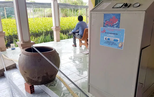 Máy lọc nước SALTY WATER, giải pháp ứng phó hạn mặn.