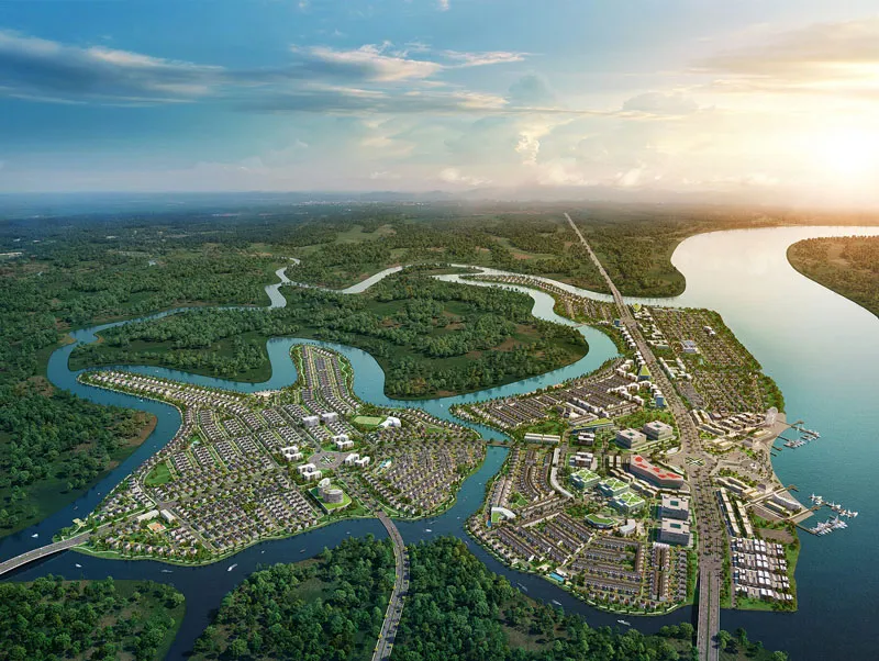 Đô thị sinh thái Aqua City tích hợp công nghệ thông minh vận hành dự án ảnh 2