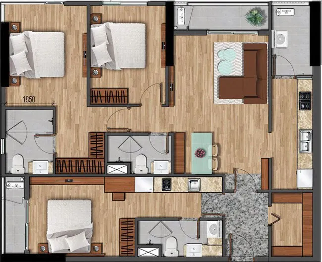 Akari City sẵn sàng cất nóc giai đoạn 1 ảnh 2