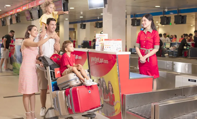 Vietjet tăng hành lý xách tay lên 15kg