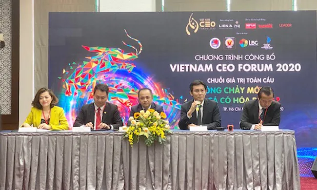 1.000 CEO tham gia sự kiện CEO Forum: Chuỗi giá trị toàn cầu, dòng chảy mới