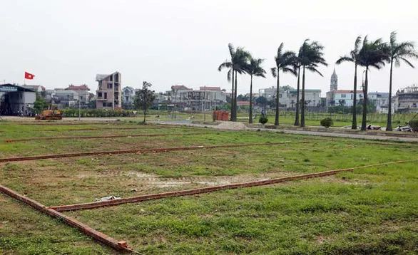 Giá đất nền vùng ven Hà Nội tăng chóng mặt trong thời gian qua - Ảnh: B.N