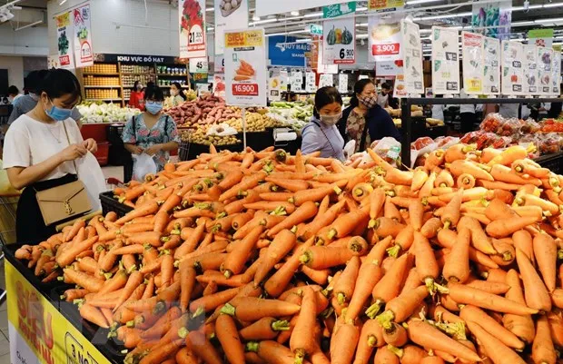 Ha Noi: Nguon cung hang hoa doi dao phuc vu Tet Nguyen dan Tan Suu hinh anh 1