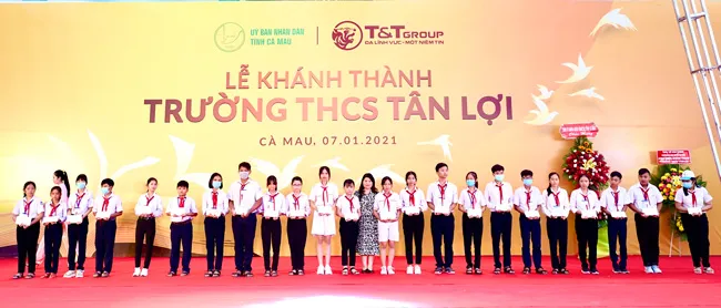 T&T Group tài trợ xây trường học tại tỉnh Cà Mau ảnh 2