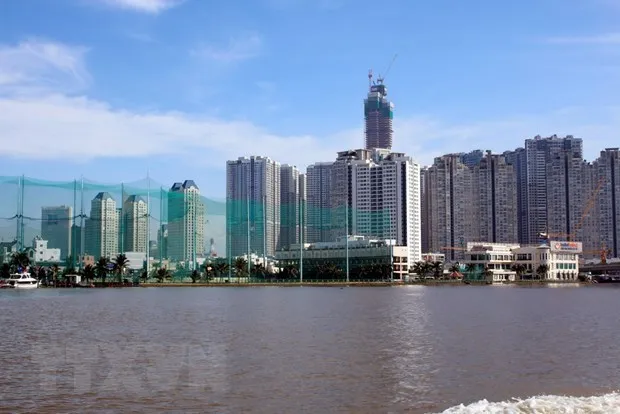 Một góc Thành phố Hồ Chí Minh. (Ảnh: Hoàng Hải/TTXVN)