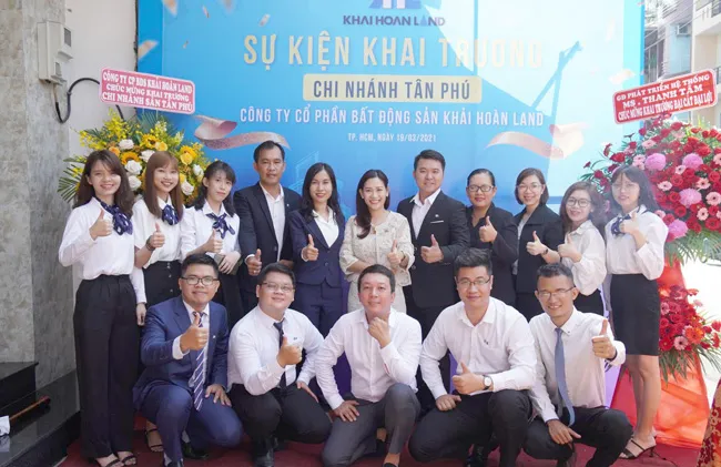 Khải Hoàn Land khai trương thêm chi nhánh Tân Phú ​