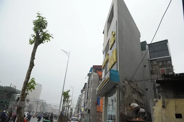 Ha Noi ly giai ve nha “sieu meo sieu mong” tai duong vanh dai 2 hinh anh 1