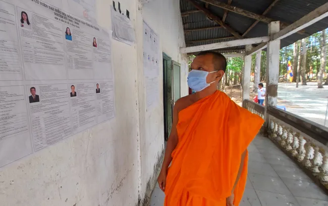 Phum sóc rộn ràng hướng về Ngày hội Bầu cử ảnh 1