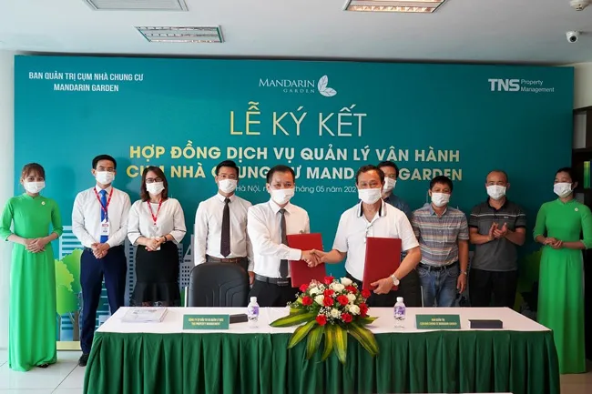 TNS Property Management quản lý vận hành cụm nhà chung cư Mandarin Garden ảnh 1