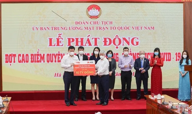 TNG Holdings Vietnam và MSB ủng hộ 50 tỷ đồng phòng chống dịch Covid-19 ảnh 1