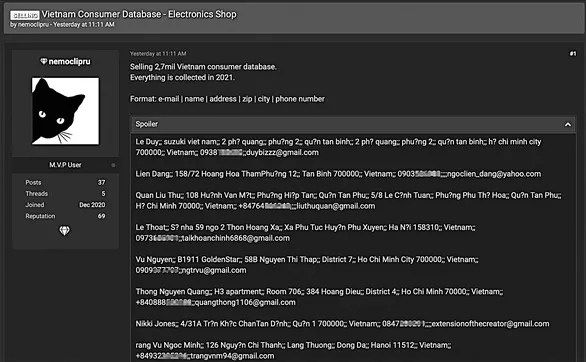 Sững sờ khi thâm nhập 'chợ đen' buôn bán thông tin trên mạng ảnh 1