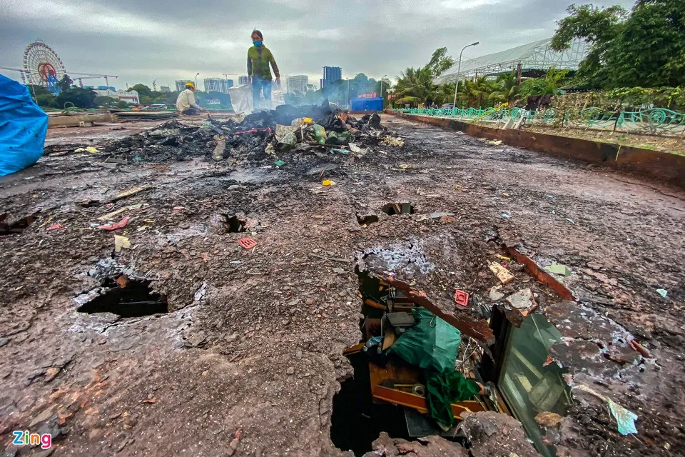 Tháo dỡ du thuyền bỏ hoang ảnh 8 Thao do du thuyen bo hoang anh 8