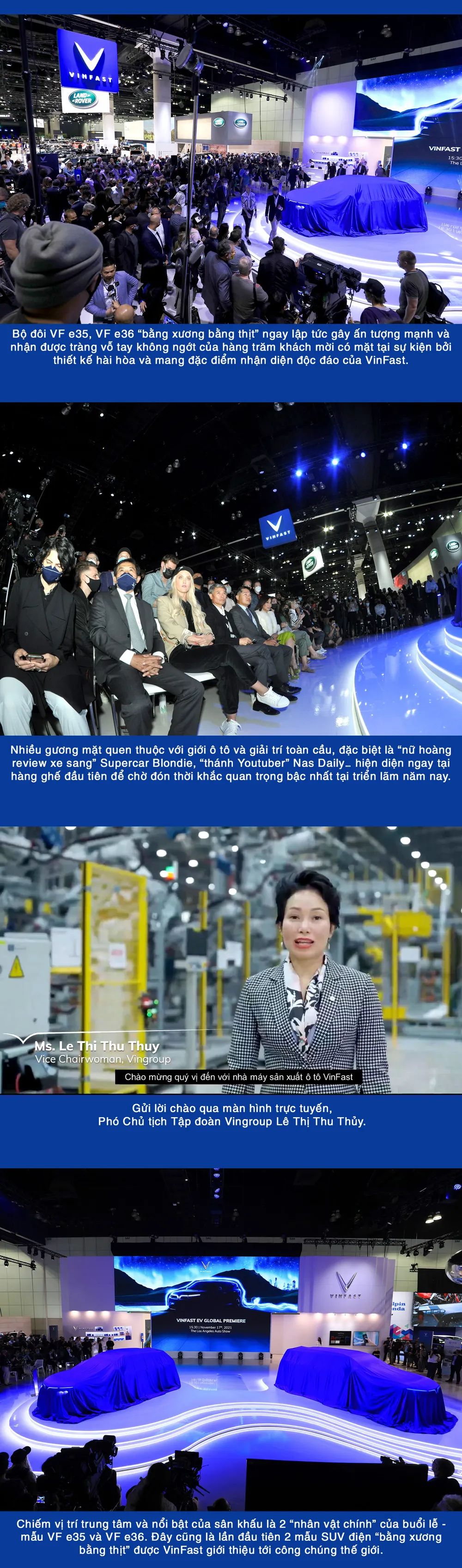 Toàn cảnh sự kiện ra mắt xe điện VF e35, VF e36 tại Mỹ ảnh 1