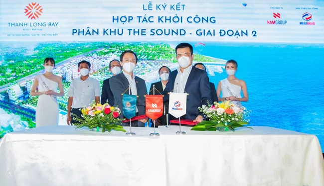 Lễ ký kết hợp tác khởi công phân khu The Sound – Giai đoạn 2