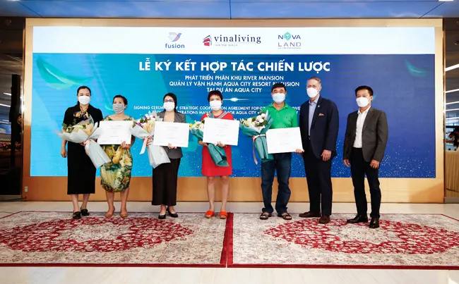 Novaland & VinaLiving ký kết hợp tác quản lý vận hành resort Aqua City Resort by fusion ảnh 3