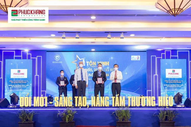 Phúc Khang đạt danh hiệu “Sản phẩm, dịch vụ tiêu biểu TPHCM năm 2021” ảnh 1