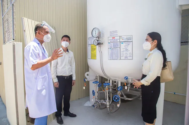 Thaco hỗ trợ thiết bị y tế điều trị bệnh nhân Covid-19 cho tỉnh Quảng Nam ảnh 1