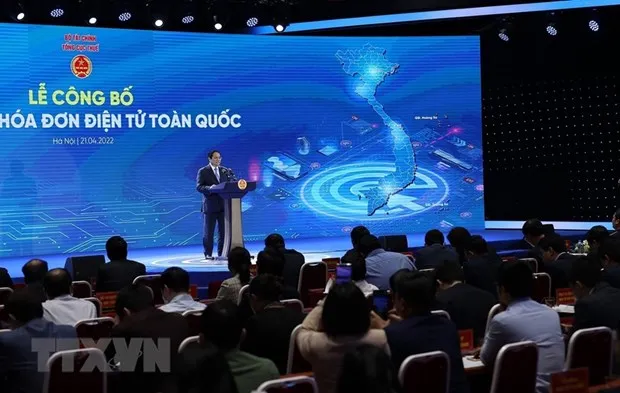 Thu tuong: Ap dung hoa don dien tu, thuc day xay dung Chinh phu so hinh anh 3