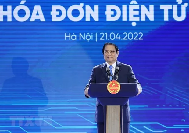 Thu tuong: Ap dung hoa don dien tu, thuc day xay dung Chinh phu so hinh anh 2