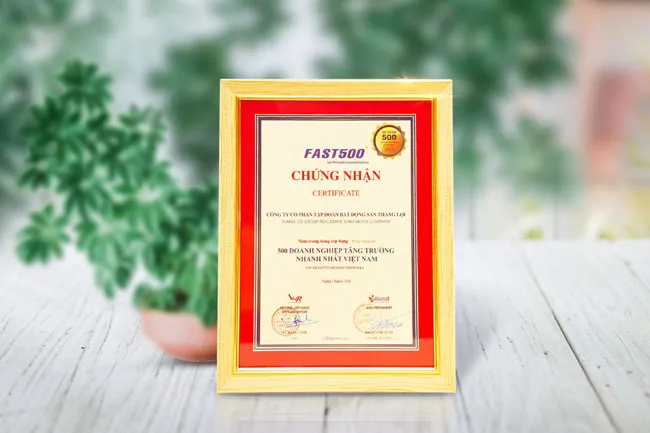 Tập đoàn BĐS Thắng Lợi được vinh danh top 4 FAST500 ảnh 1