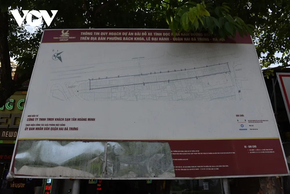 Dự án bãi đỗ xe tĩnh dọc phía Nam đường Đại Cồ Việt: 20 năm chưa hẹn ngày về đích ảnh 9