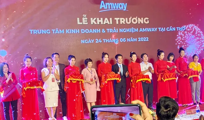 Khai trương Trung tâm kinh doanh và trải nghiệm Amway tại Cần Thơ