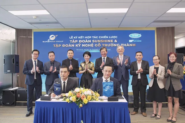 Lãnh đạo Sunshine Group và TTF Group ký kết hợp tác chiến lược 