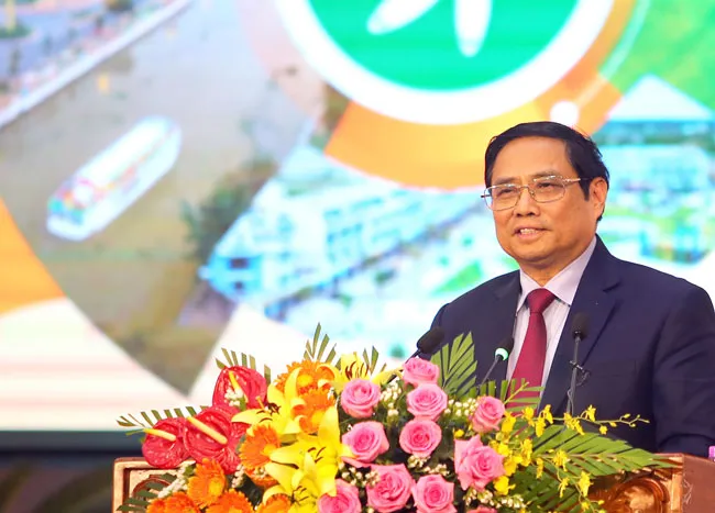Thủ tướng Phạm Minh Chính dự Hội nghị Xúc tiến đầu tư tỉnh Hậu Giang ảnh 1