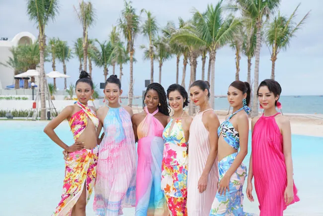 NovaWorld Ho Tram có sức hút đặc biệt với top 3 Hoa hậu các Dân tộc ảnh 5