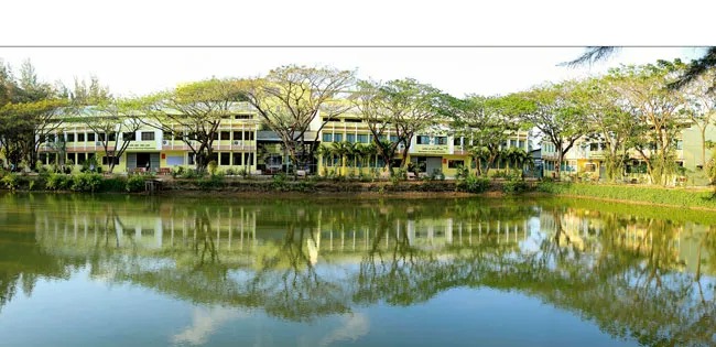 Một góc Trường ĐH Trà Vinh.