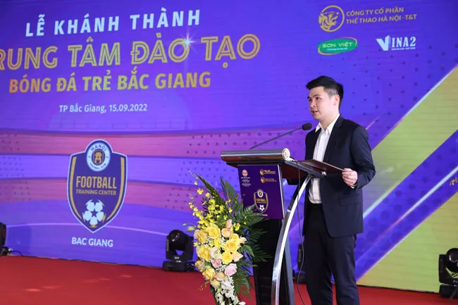 Hanoi FC khánh thành trung tâm đào tạo bóng đá trẻ tại Bắc Giang ảnh 2