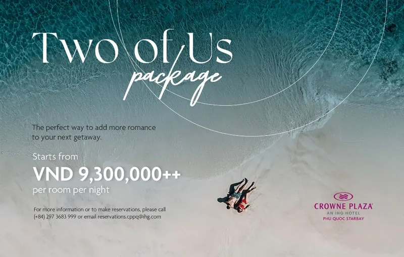 Crowne Plaza Phu Quoc Starbay giới thiệu gói ưu đãi đặc biệt “Two of Us” ảnh 2