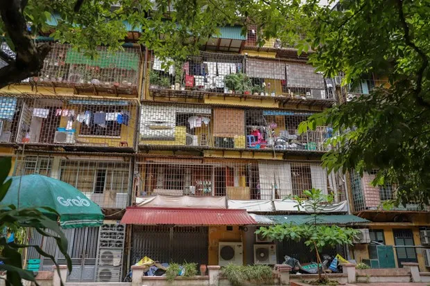 Bao dong nguy co chay no tiem an tai cac khu tap the cu o Ha Noi hinh anh 4