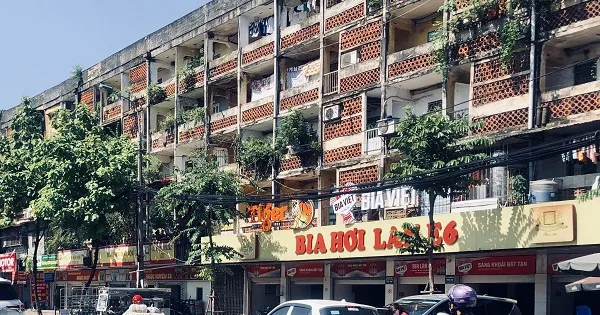 UBND TP. Hà Nội đưa ra hệ số bồi thường đối với dự án cải tạo, xây dựng lại nhà chung cư do Nhà nước trực tiếp thực hiện bằng 1 lần. Ảnh: Thùy Chi