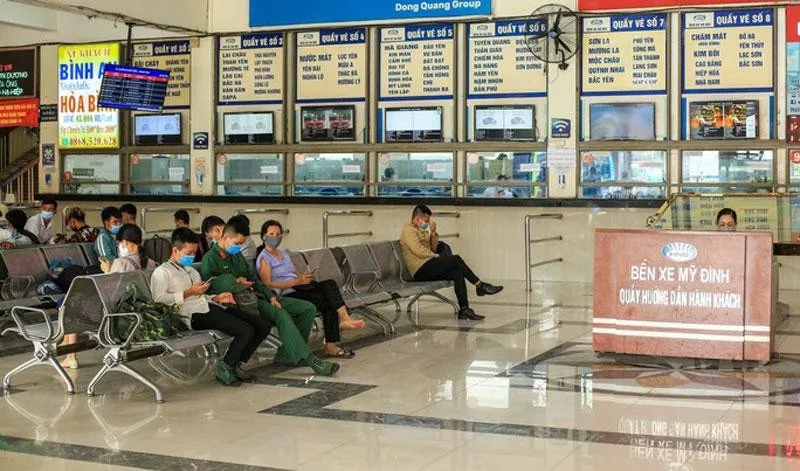 Lượng khách đi xe sau dịch Covid-19 vẫn chưa phục hồi trở lại.