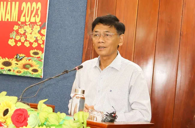 Ông Lâm Văn Mẫn, Bí thư Tỉnh uỷ, Trưởng đoàn ĐBQH tỉnh Sóc Trăng