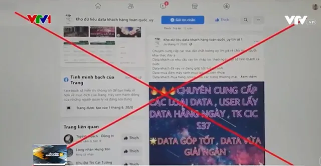 Dữ liệu cá nhân rao bán công khai trên mạng, giá hàng chục triệu đồng