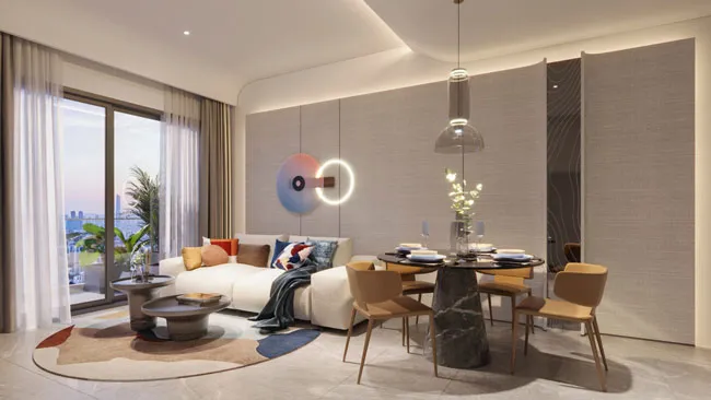 Thiết kế căn hộ thông thoáng tại 9X An Sương.