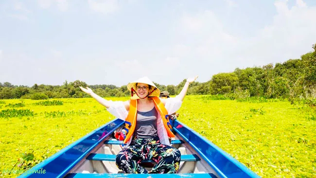 Thật tuyệt vời một không gian xanh mướt mắt