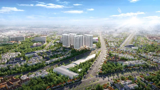 Dự án Moonlight Center Point tại trung tâm khu Tên Lửa, quận Bình Tân, TP.HCM