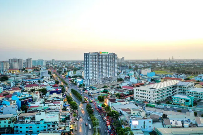 Dự án Moonlight Boulevard ngay mặt tiền đường Kinh Dương Vương, quận Bình Tân, TP.HCM