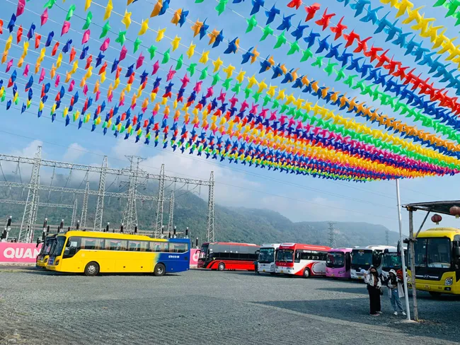 Sắc màu trước Khu tham quan ĐMT An Hảo Sắc màu trước Khu tham quan ĐMT An Hảo