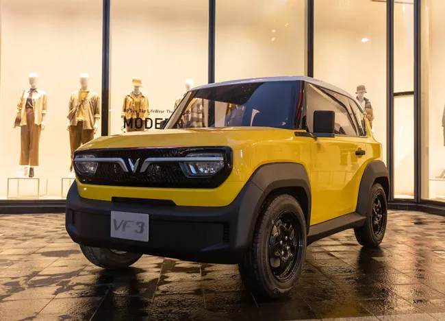 VinFast VF 3 có kích thước phù hợp với vận việc vận hành tại đô thị.