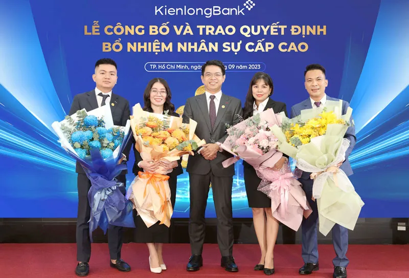 Ban Điều hành KienlongBank bổ sung thêm nhân sự cấp cao đẩy nhanh hoạt động số hóa trong giai đoạn chuyển đổi của Ngân hàng.